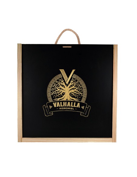 Estuche de madera - Surtido Valhalla 75cl