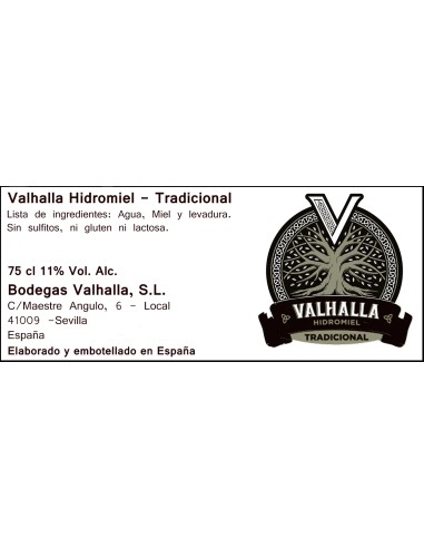 Valhalla Tradicional - Texto informativo.