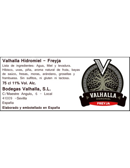 Valhalla Freyja - Botella de 75cl