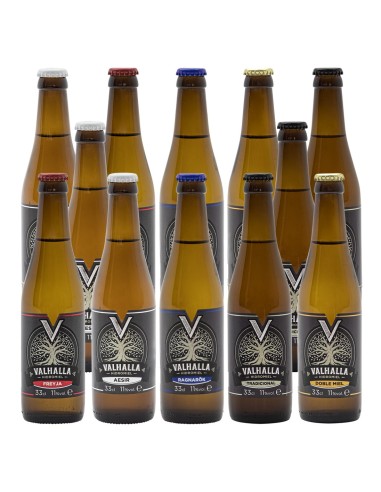 Valhalla Mead - Assortment of Bottles of 12 of 33cl